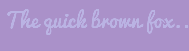Image with Font Color BAB3E3 and Background Color AA91C9